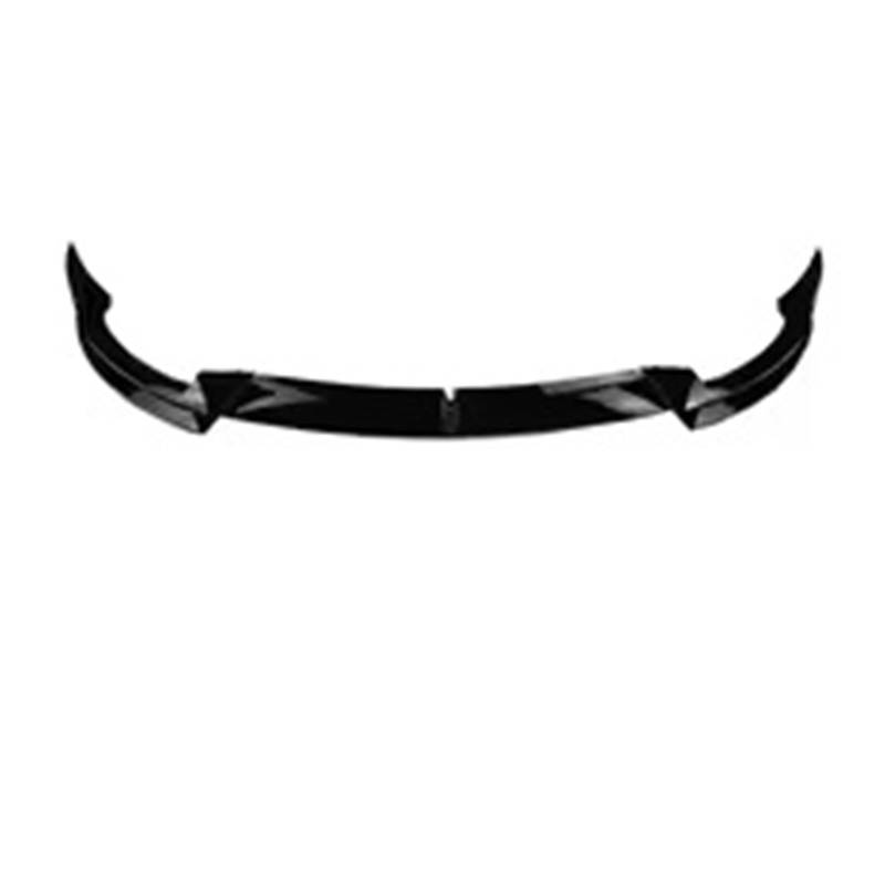 Front Spoiler Lippe Für Tesla Für Modell 3 Für Y 2017-2023 Front Lippe Kinn Diffusor Körper Kit Spoiler Deflektor Tuning Auto Frontlippe Spoiler(Model 3 Black) von PaCsci