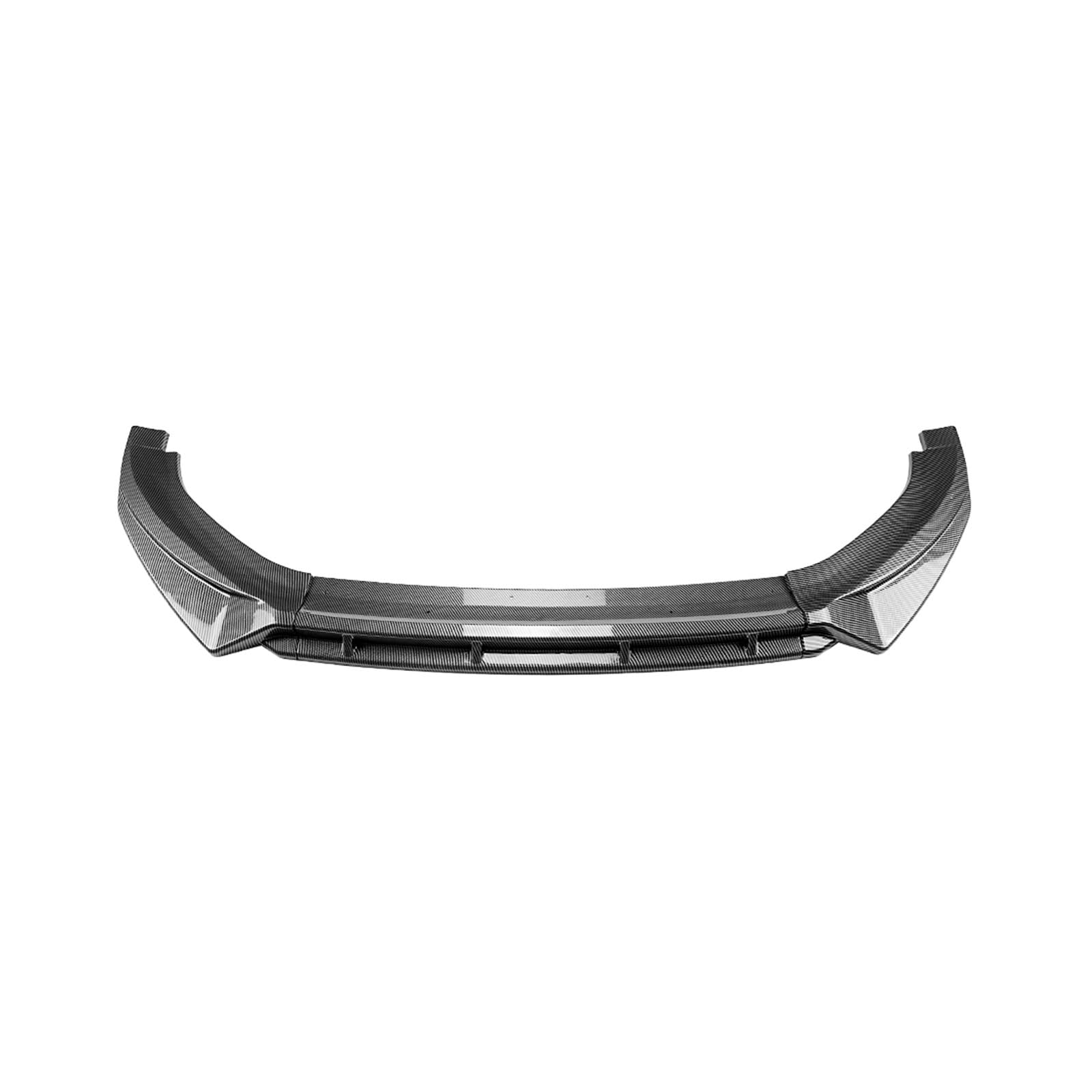 Front Spoiler Lippe Für VW Für Tiguan Für MK3 Für Standard Für Edition 2024 + Frontschürze Lip Splitter Diffusor Körper Kit Auto Frontlippe Spoiler(Carbon Look) von PaCsci