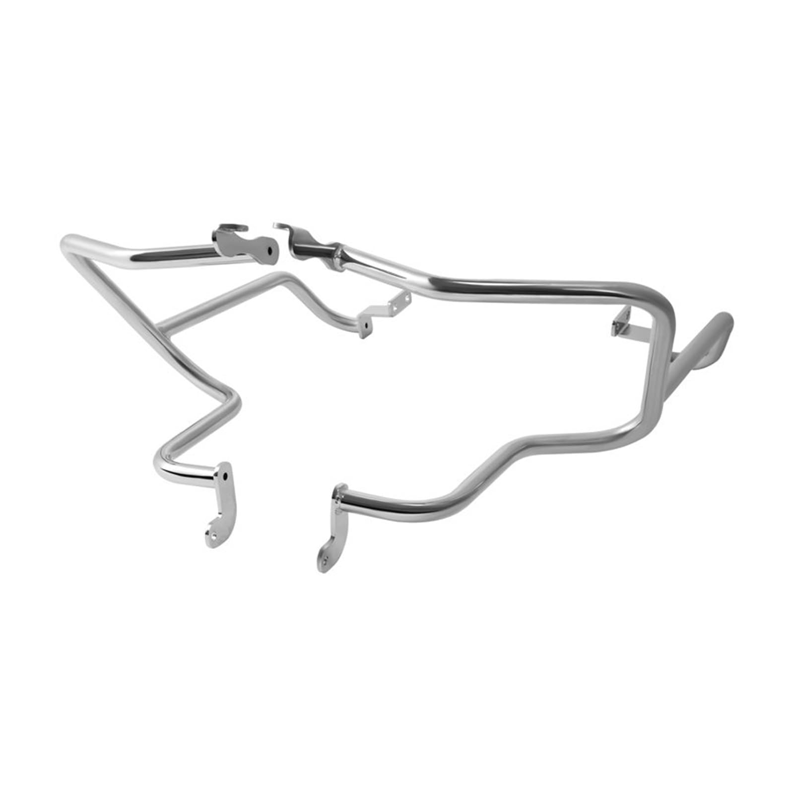 Motorrad Sturzbügel Für R18 Für B 2022-2023 Motorrad Sattel Crash Bars Hinten Autobahn Schutz Motorrad Crash-Bar(Silber) von PaCsci