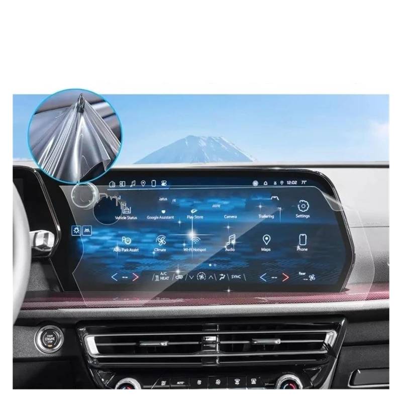 Navigation Schutzfolie Für Chevrolet Für Trailblazer 2024 17,7 Zoll Auto Interior Center Konsole Schutz Film Zubehör TPU Screen Protector Auto Displayschutz von PaCsci