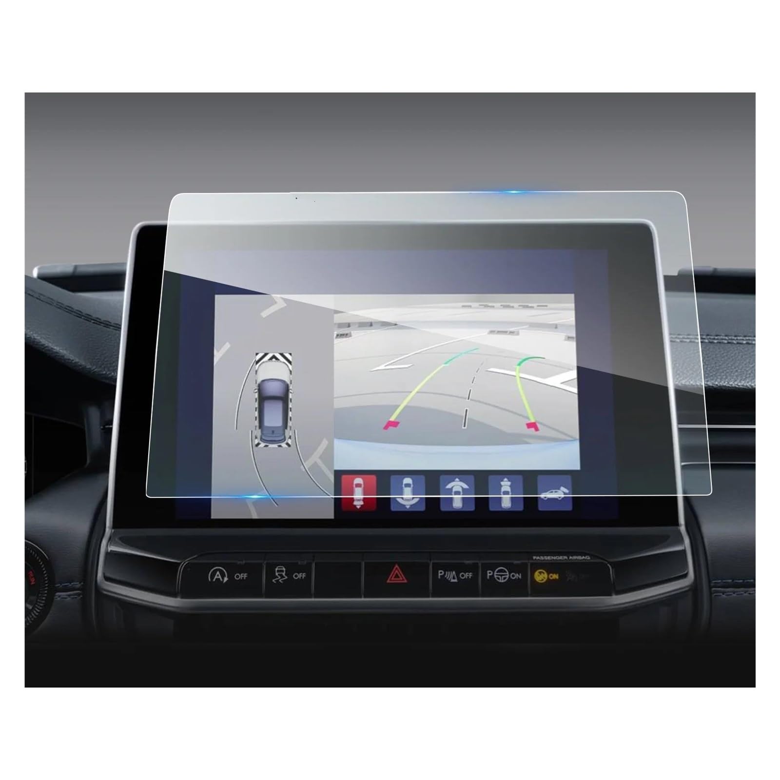 Navigation Schutzfolie Für Compass 2021 10,1 Zoll Auto Navigation Display Gehärtetes Glas Screen Protector Film Auto Innen Schutz Aufkleber Auto Displayschutz von PaCsci