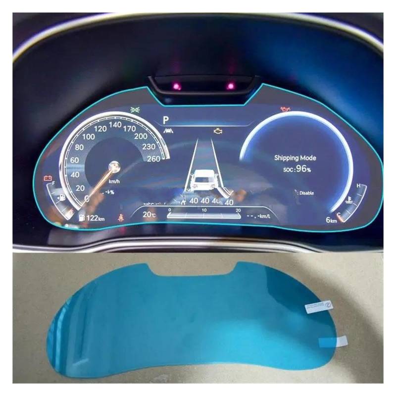 Navigation Schutzfolie Für Genesis Für G80 Für GV80 GV70 2021 2022 Auto Instrument Dashboard Monitor Film Screen Protector Film PET Screen Protector Film Auto Displayschutz von PaCsci