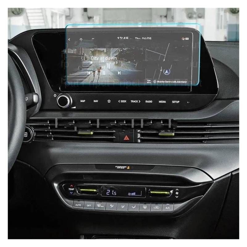 Navigation Schutzfolie Für Hyundai Für I20 2024 10,25 Zoll Auto Infotainment GPS Navigation Screen Protector Gehärtetem Glas Bildschirm Stahl Schutz Film Auto Displayschutz von PaCsci