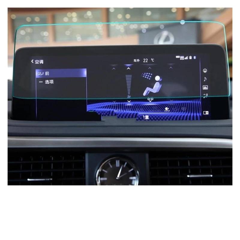 Navigation Schutzfolie Für Lexus Für RX RX300 RX450 450hL RX350L RX450H 2020-2022 Auto GPS Navigation Gehärtetem Glas Schutz Film Screen Protector Auto Displayschutz(12 inc) von PaCsci