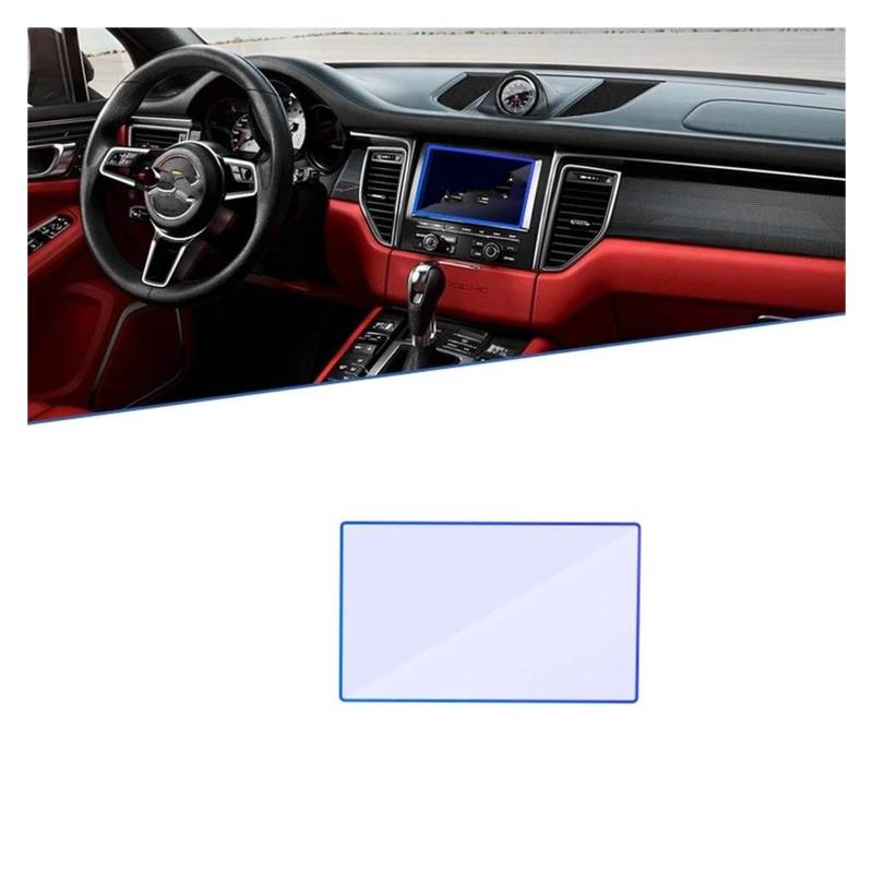 Navigation Schutzfolie Für Macan 2015~2018 MK1 Auto 7 Zoll Navigation GPS Ultradünne Film Touch Full Screen Protector Gehärtetes Glas Zubehör Auto Displayschutz von PaCsci