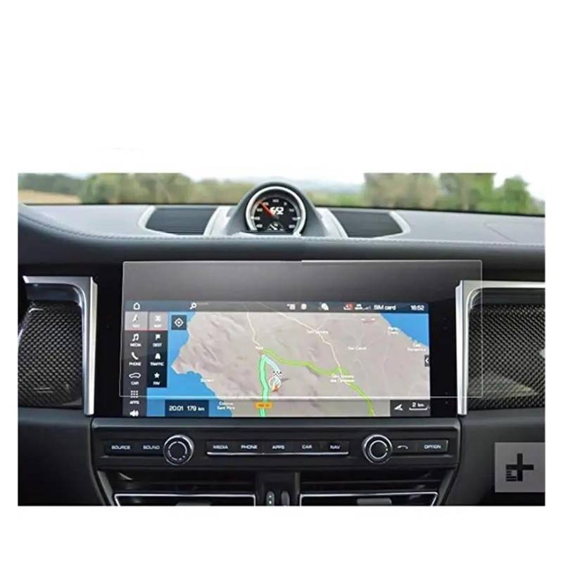 Navigation Schutzfolie Für Macan 2019 2020 2021 10,9 Zoll Auto Display-schutzfolie Auto GPS Navigation Gehärtetes Glas Screen Protector Auto Displayschutz von PaCsci