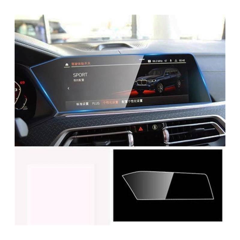 Navigation Schutzfolie Für X5 Für X6 Für X7 G05 G06 G07 2019-2022 Auto GPS Navigation Schutz Film LCD Bildschirm Gehärtetes Glas Schutz Film Auto Displayschutz(GPS) von PaCsci