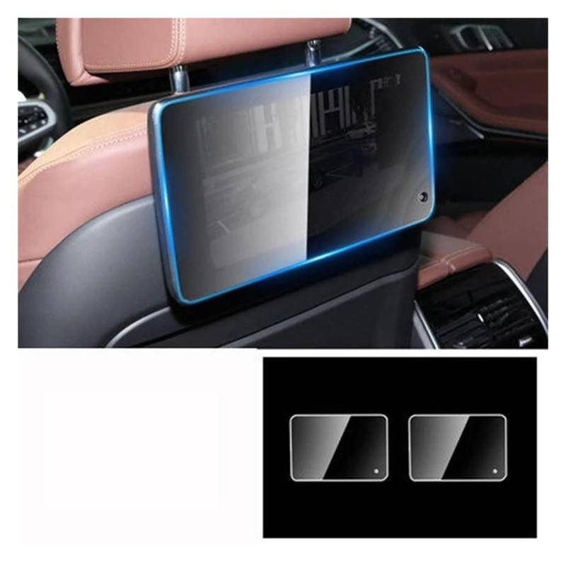 Navigation Schutzfolie Für X5 Für X6 Für X7 G05 G06 G07 2019-2022 Auto GPS Navigation Schutz Film LCD Bildschirm Gehärtetes Glas Schutz Film Auto Displayschutz(The Rear Screen) von PaCsci