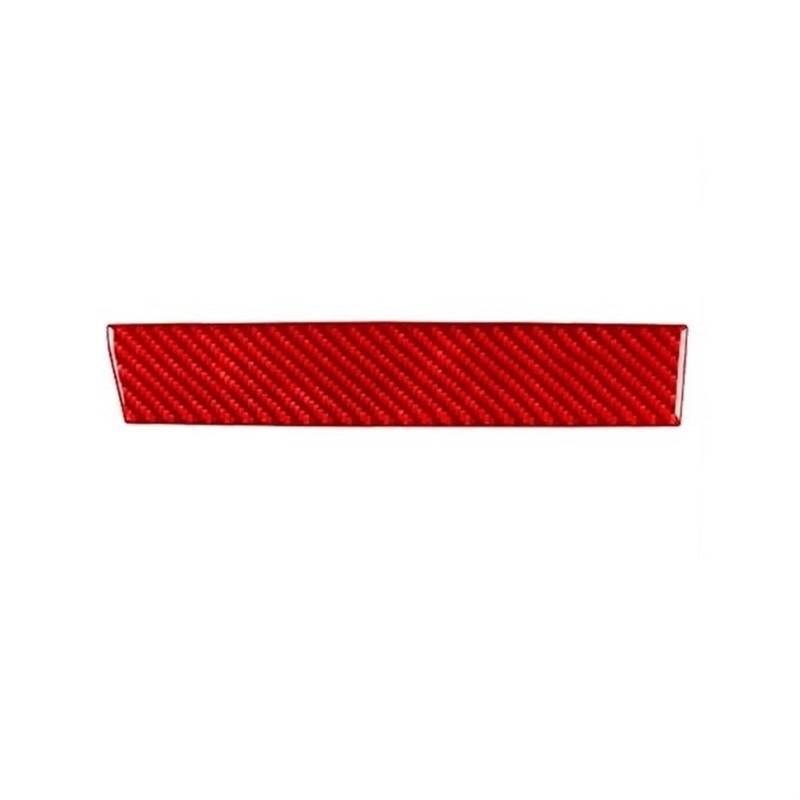 Schalttafelabdeckung Trims Für Toyota Für Camry 2015-2017 Carbon Fiber Scheinwerfer Schalter Control Panel Trim Abdeckung Auto Innen Dekoration Aufkleber Panel Schutz Rahmen Trim Aufkleber(Red9) von PaCsci