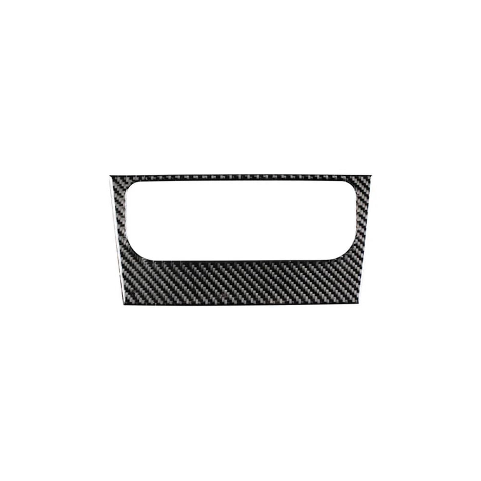 Schalttafelabdeckung Trims Für VW Für Golf 6 2008-2012 Carbon Fiber Auto Mitte Outlet AC CD Einstellung Dekorative Aufkleber Panel Schutz Rahmen Trim Aufkleber(Decorative Sticker C) von PaCsci