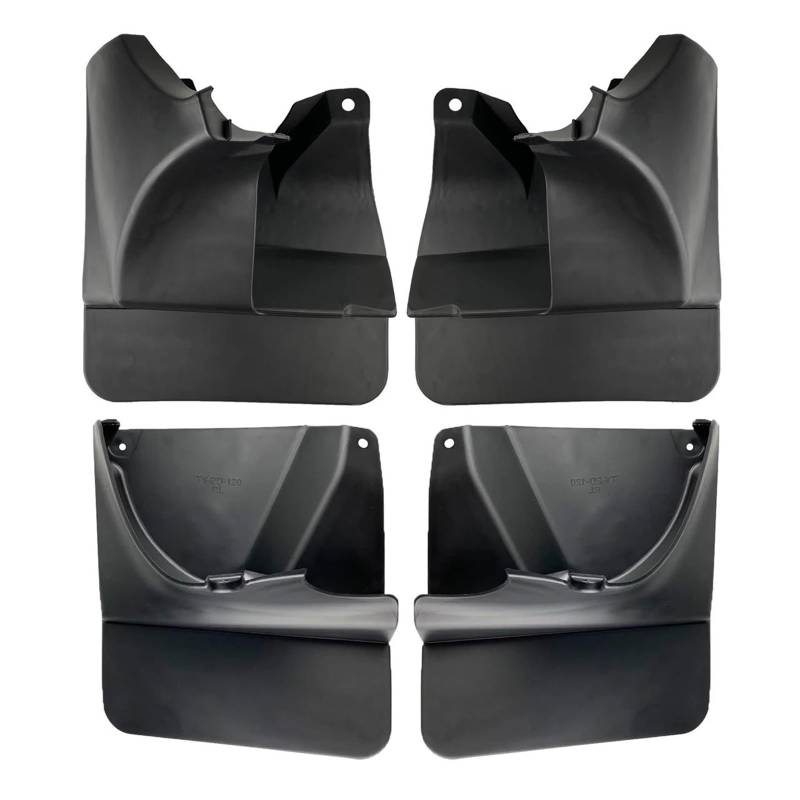 Schmutzfänger Für Toyota Für Land Für Cruiser Prado FJ120 2003-2009 Auto Schlamm Flaps Vorne/Hinten Kotflügel Splash Guards Klappe Kotflügel(Front Rear) von PaCsci