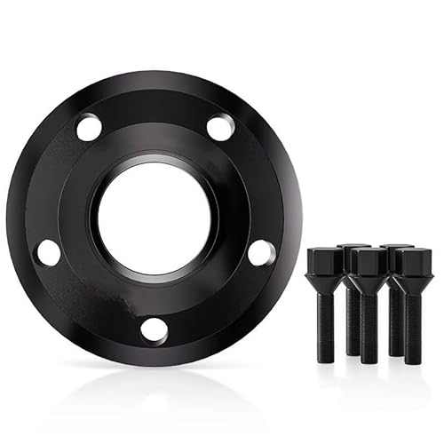 Spurverbreiterungen Für A3 Für A 3 Für Allstreet 2013-2024 5x11 2 57,1 M14 X 1,5 Hub Centric Schwarz Geschmiedet Rad Spacer Flansch Platte 15/20/25/30/35mm 2/4 Stücke Flansch-Radnaben-Distanzstück(4pc von PaCsci