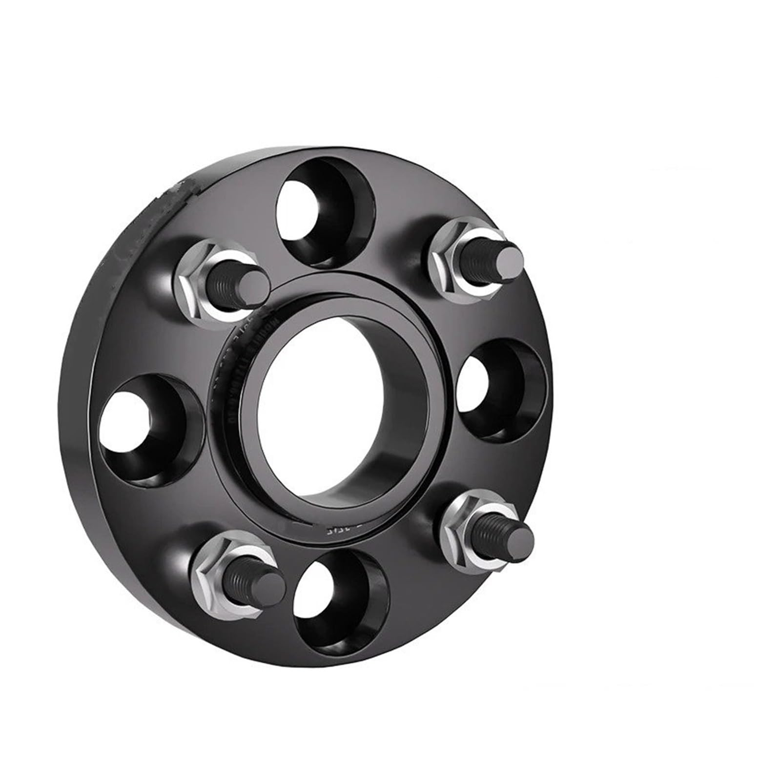 Spurverbreiterungen Für Fit 2008-2020 2/4 Stücke 4x100 CB 56,1mm M12x1,5 Hub Centric Schwarz Geschmiedet Rad Spacer Flansch Platte 15/20/25/30/35mm Flansch-Radnaben-Distanzstück(4pcs 25mm) von PaCsci