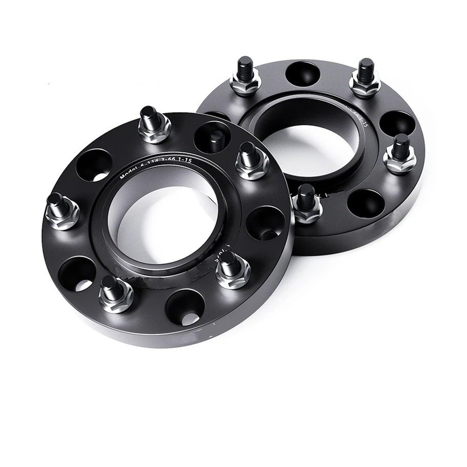 Spurverbreiterungen Für Toyota Für Rush 2018-2023 2 / 4PCS 25/30/35mm 5X 114,3 66,5 Flansch Platte T6-7075 Rad Spacer Aluminium Hub Verbreitert Adapter Flansch-Radnaben-Distanzstück(2pcs 30mm) von PaCsci