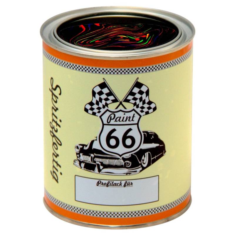 Paint 66 1 Liter spritzfertiger Autolack für Volkswagen VW LB9A Candy Weiss von Paint 66