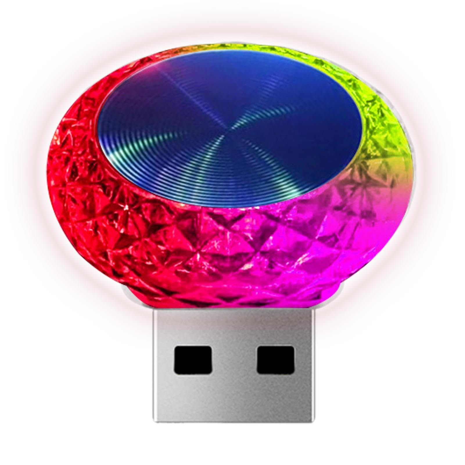 Palaufr Auto-LED-Leuchten für den Innenraum, USB-Stecker - LED bunte Nachtdekoration Mini-USB-Licht | Mini-LED-USB-Licht, Innendekorationslicht, Nachtlicht-Auto-Laptop-Dekor von Palaufr