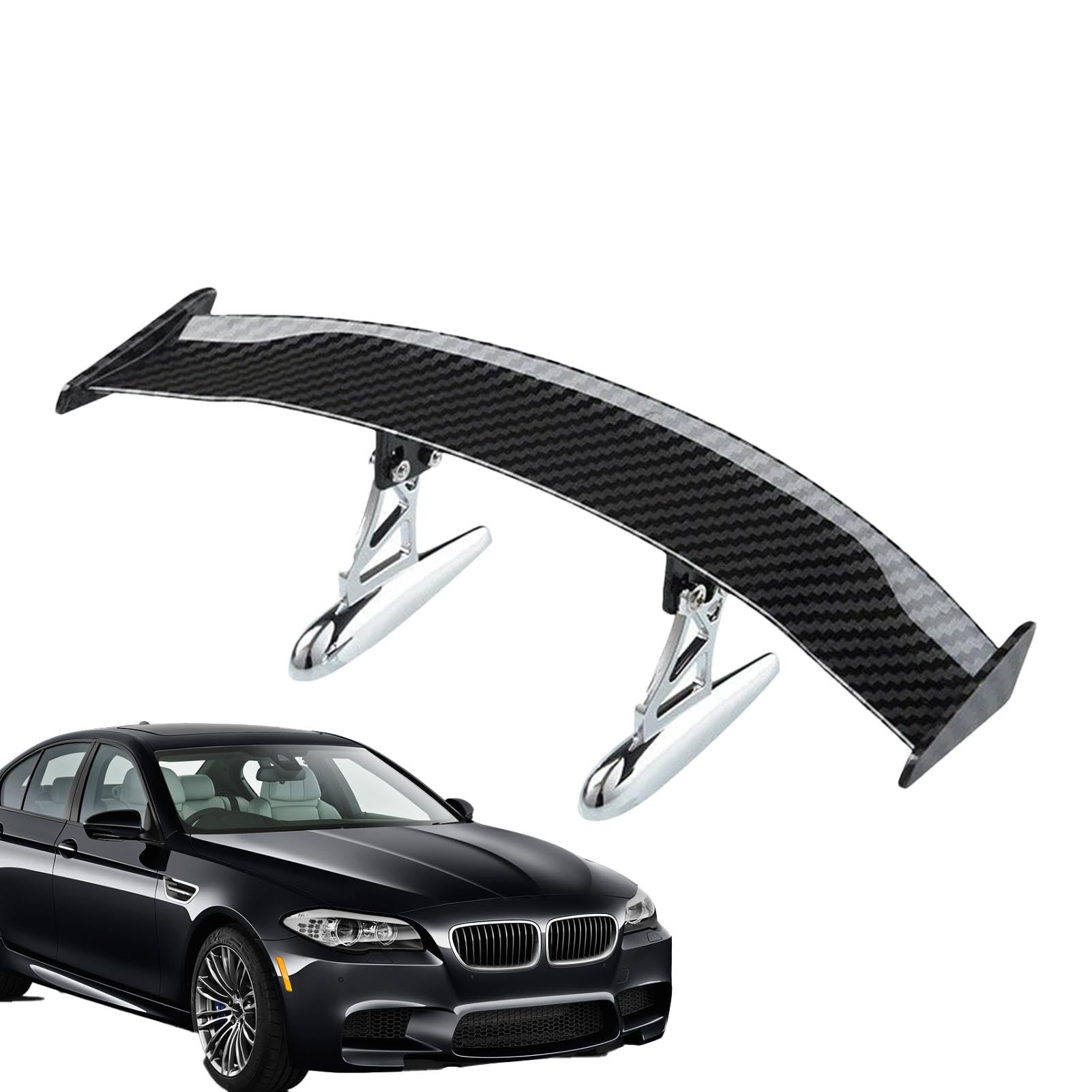 Palaufr Autodachspoiler, Autoflügel und Spoiler - Leichter Auto-Heckflügel - Verstellbarer Winkel-Autospoiler, Kofferraumflügel-Heckspoiler, Verstellbarer Autoflügel-Heckspoiler für Dachautos von Palaufr