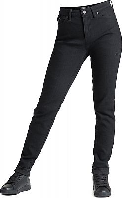 Pando Moto Kissaki Dyn 01, Jeans Damen - Schwarz - W30/L32 von Pando Moto