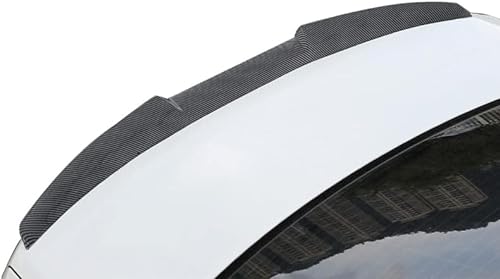 Auto Heckspoiler Für Audi A8 Limousine D5 (5seats) LWB 2018 2019 2020 2021 2022,Auto Heck Heck Kofferraum Lippen spoiler Stil Flügel Zubehör,B-Carbon Fiber von PangFa