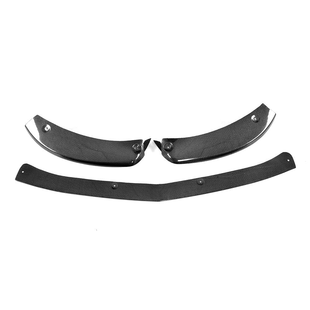 Für Mercedes-Benz S-Class S500 S550 Coupe 2-Door 2014-2017 Auto Frontspoiler,Frontlippe Spoiler Protector Splitter Kit Anti Kollisionsschutz Außenzubehör von PangFa