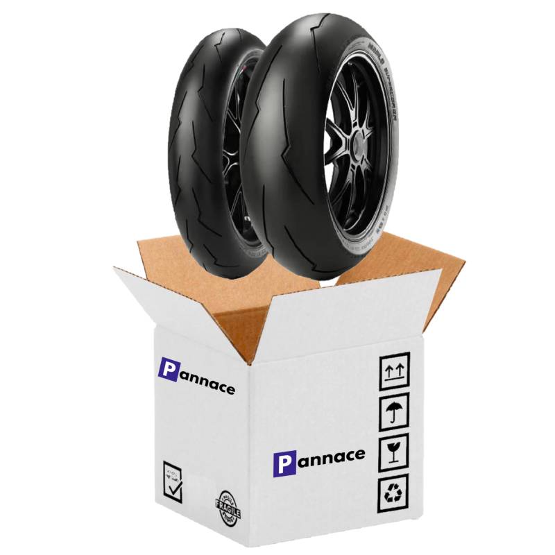 Reifen paarweise 180/55 ZR 17 mit 120/70 ZR 17 Diablo SuperCorsa SC2 V2 - Pannace von Pannace