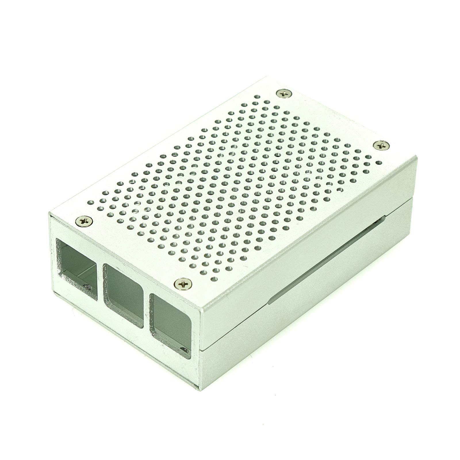 Aluminium-Gehäuse für Raspberry Pi Model B+ / Pi 2 / Pi 3 von Paradisetronic.com