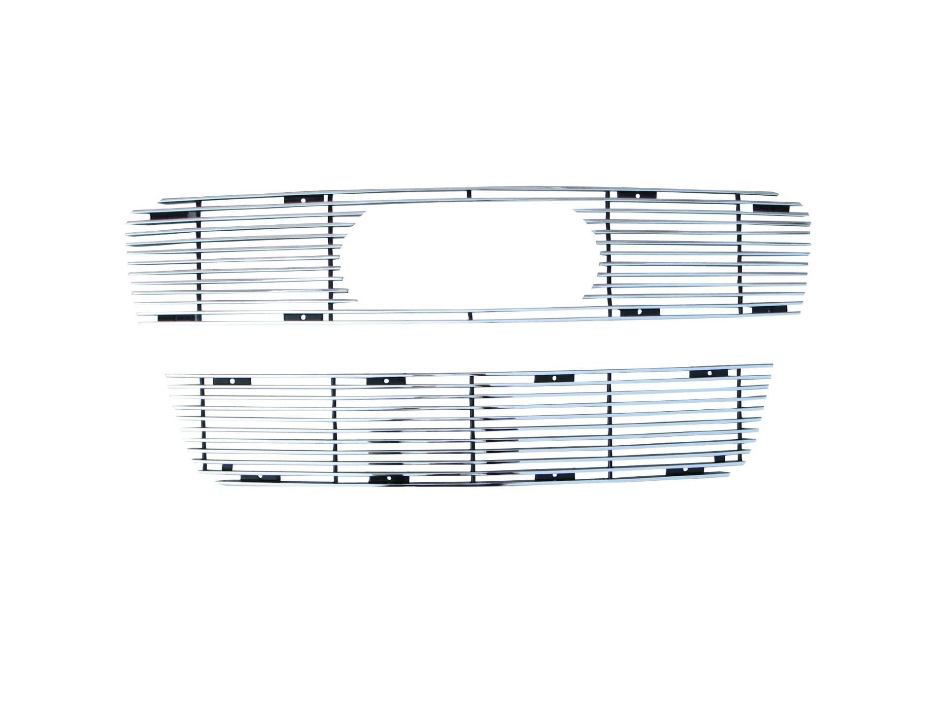 Paramount Automotive 27-0102 4 mm horizontale Stangenüberlagerung Billet-Kühlergrill, 2 Stück von Paramount Automotive