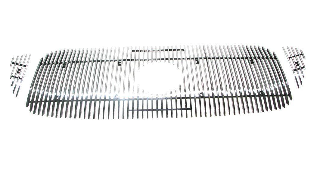 Paramount Restyling 31-0183 Overlay Billet Kühlergrill mit 4 mm vertikalen Stangen, 3-teilig von Paramount Automotive