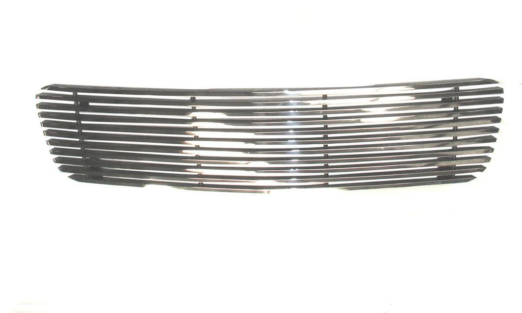 Paramount Restyling 33-1122 Cut-Out Billet Kühlergrill mit 8mm horizontalen Stangen, 1 Stück von Paramount Automotive