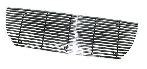 Paramount Restyling 33-1136 Cut-Out Billet Kühlergrill mit 8mm horizontalen Stangen, 1 Stück von Paramount Automotive