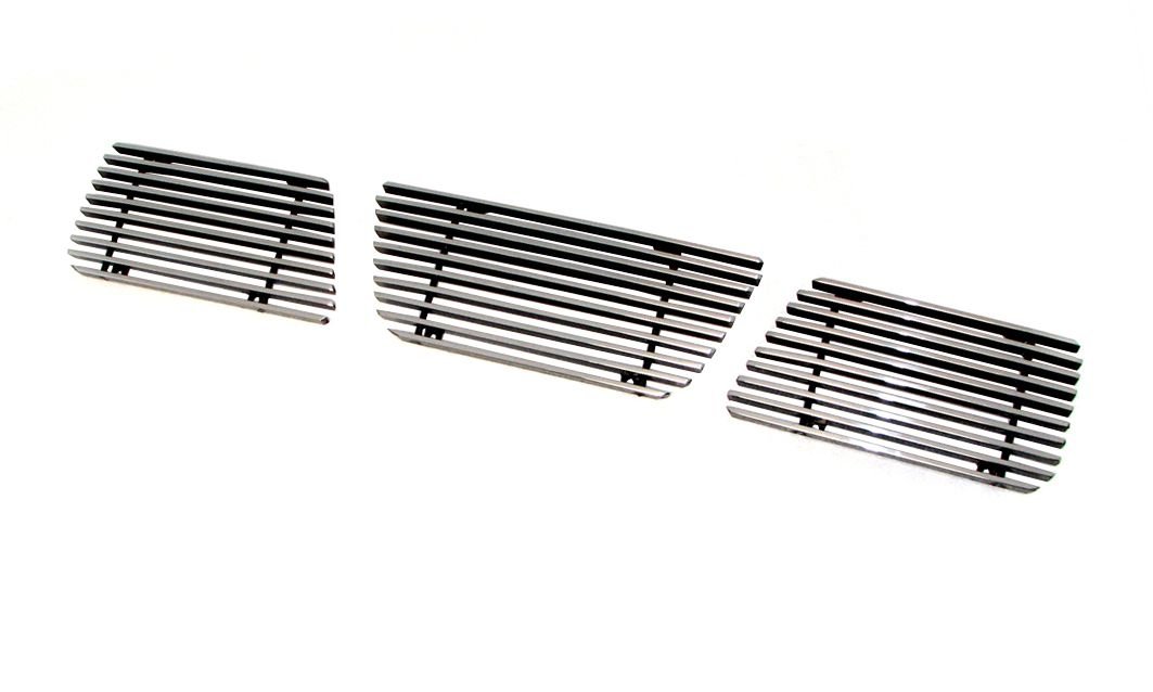 Paramount Restyling 34-0142 Overlay Billet Kühlergrill mit 4mm horizontalen Stangen, 3-teilig von Paramount Automotive