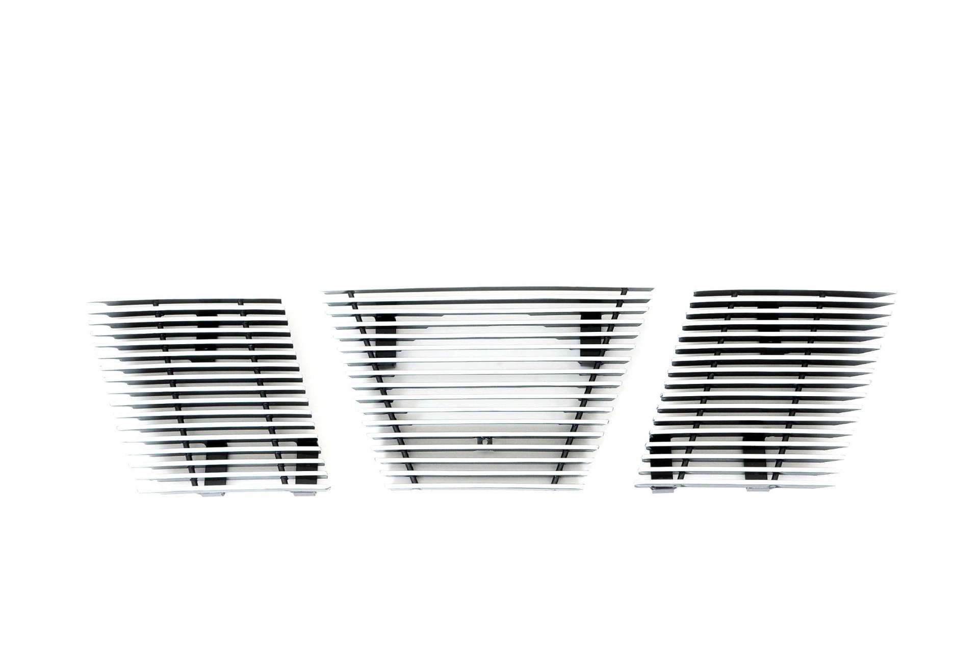 Paramount Restyling 34-0149 Overlay Billet Kühlergrill mit 4mm horizontalen Stangen, 3-teilig von Paramount Automotive