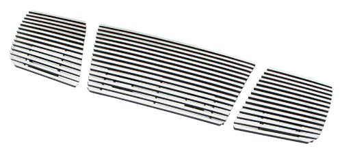 Paramount Restyling 34-1110 Overlay Billet Kühlergrill mit 8mm horizontalen Stangen, 3-teilig von Paramount Automotive