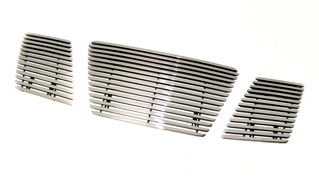 Paramount Restyling 34-1118 Overlay Billet Kühlergrill mit 8mm horizontalen Stangen, 3-teilig von Paramount Automotive