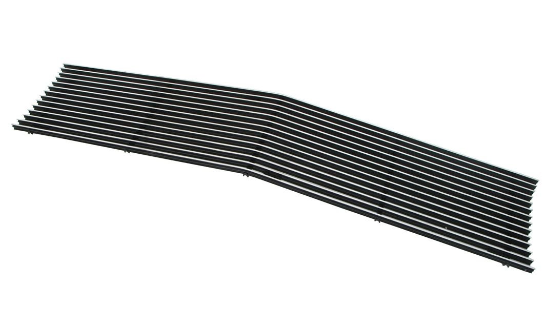 Paramount Restyling 36-0165 Cut-Out Billet Kühlergrill mit 4mm horizontalen Stangen, 1 Stück von Paramount Automotive