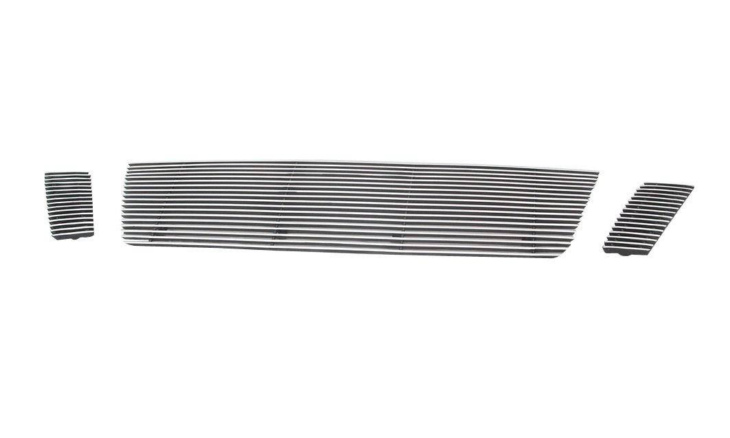 Paramount Restyling 38-0115 Overlay Billet Kühlergrill mit 4mm horizontalen Stangen, 3-teilig von Paramount Automotive