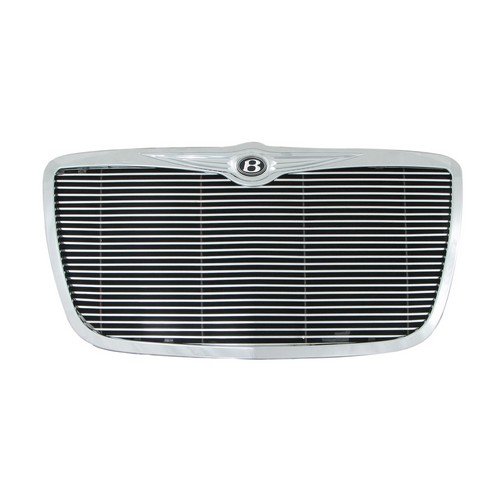 Paramount Restyling 42-0379 Ersatz-Kühlergrill aus Billet-Aluminium mit 4 mm horizontalen Stangen von Paramount Automotive