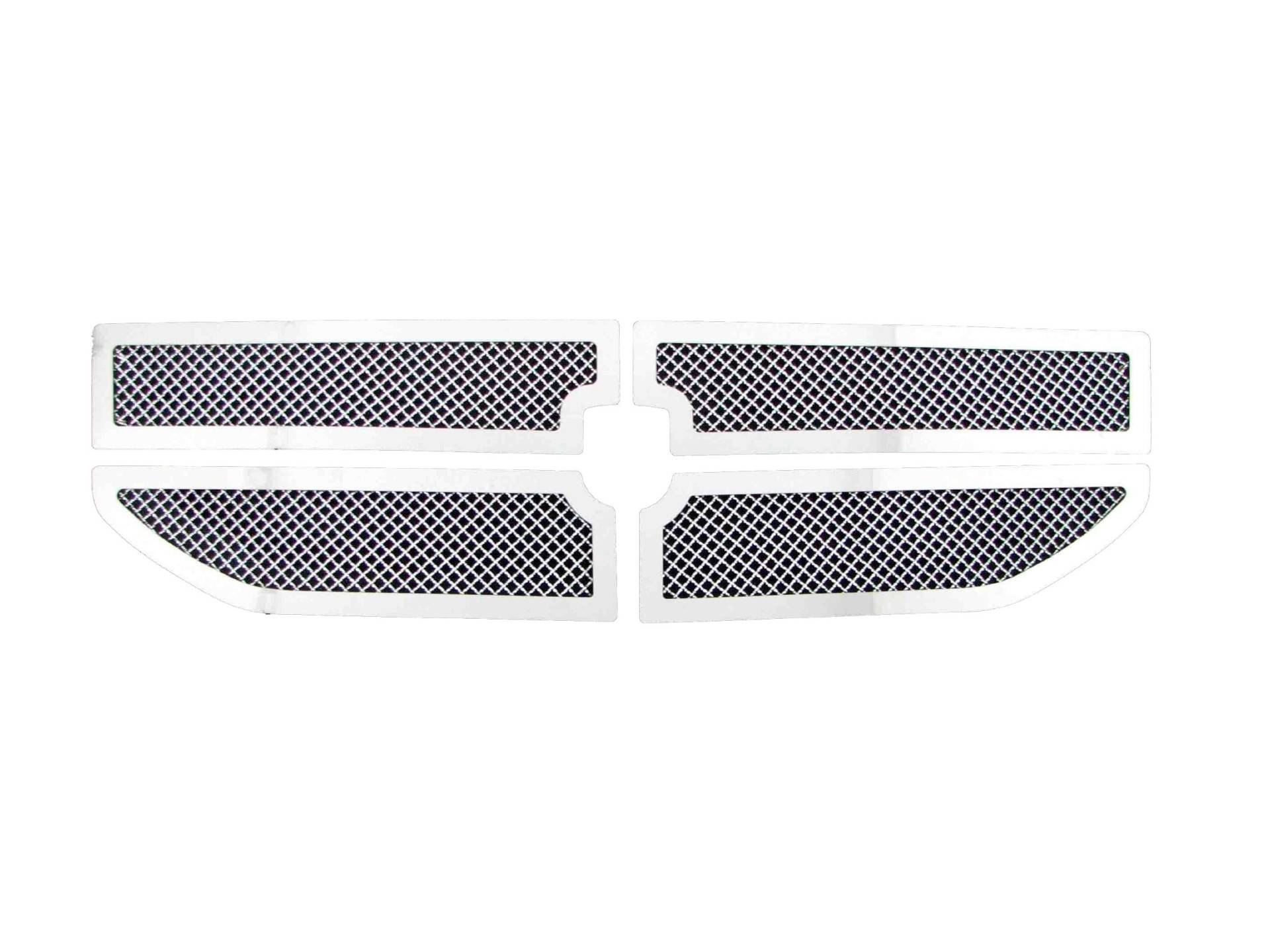 Paramount Restyling 43-0154 Overlay Perimeter Grille with Stainless Steel Wire Mesh 4 Piece von Paramount Automotive