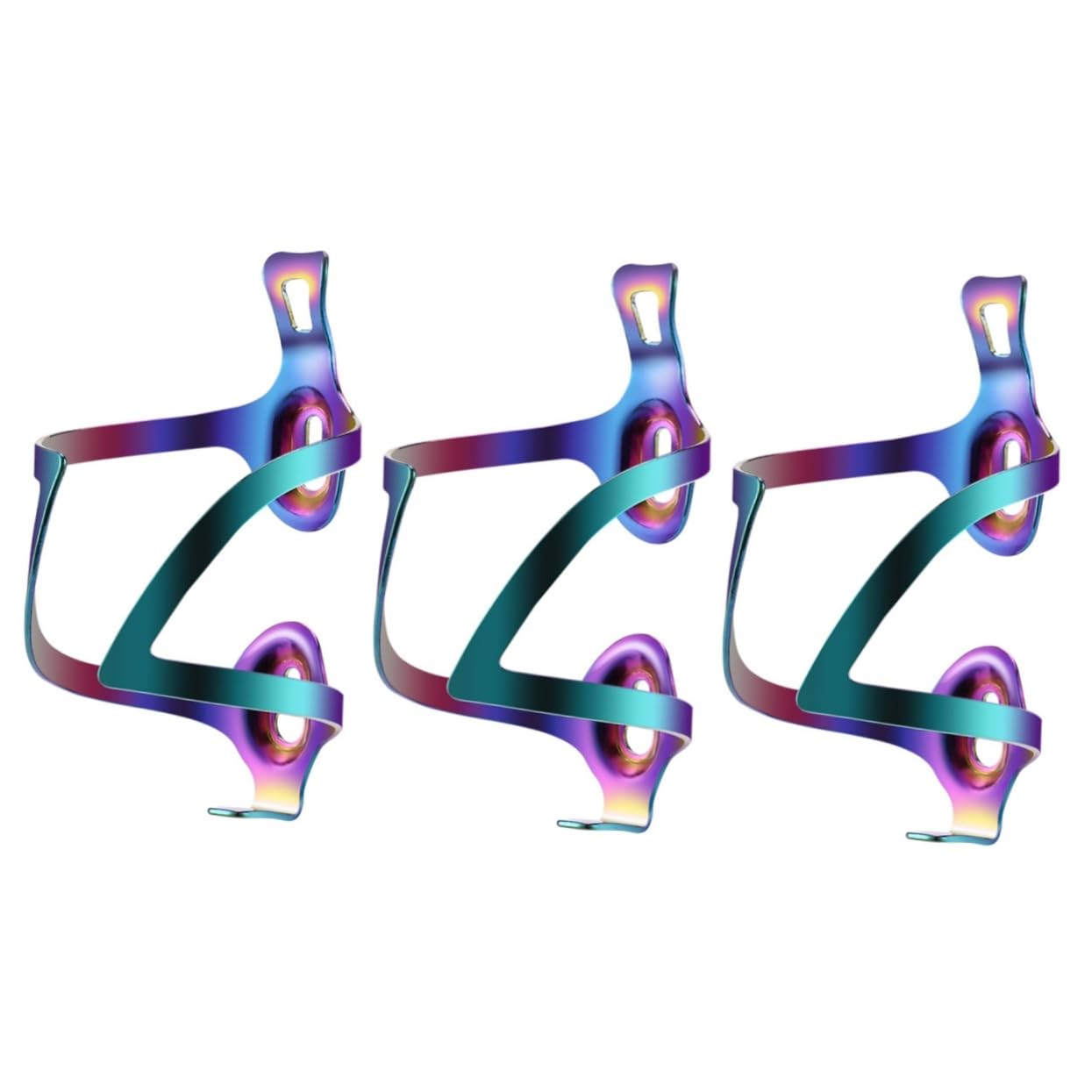 Parliky 3st Fahrrad Getränkehalter Wasserkocher Regal Trinken Getränkeflaschenhalter Flaschenregal Auto Trinkflaschenhalter Fürs Fahrrad Getränkehalter Fahrrad Aluminiumlegierung Colorful von Parliky
