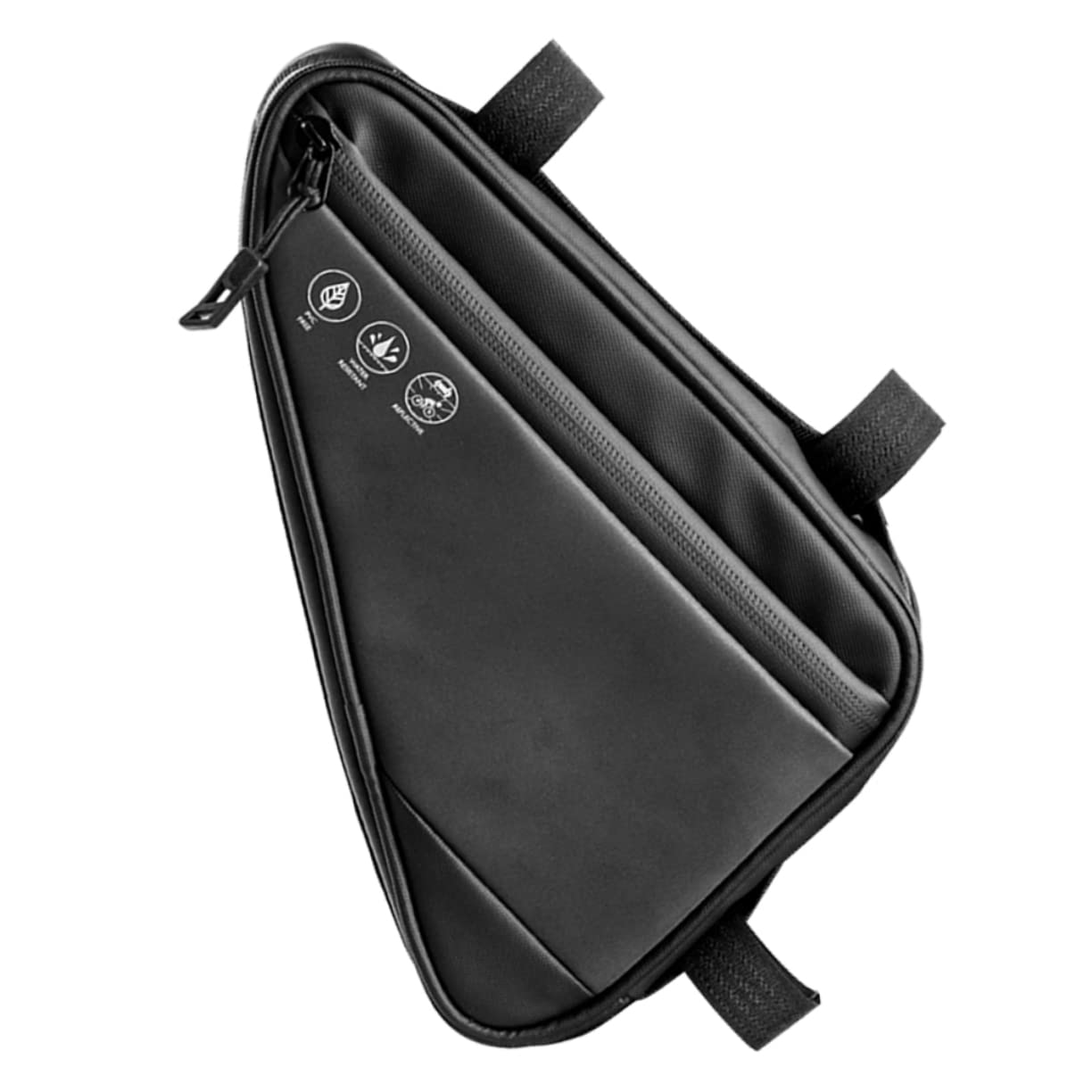 Parliky Aufbewahrungstasche für Mountainbikes Fahrradtasche Satteltaschen Sitz Bike Phone Holder Bike handyhalterung Aufbewahrungstaschen Fahrradaufbewahrungstasche dreieckige Tasche Black von Parliky