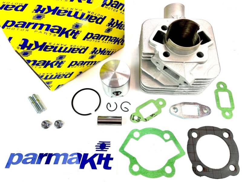 PARMAKIT 44mm 70ccm Zylinder Kreidler Florett Gebläsegekühlt schräger Einlass von Parmakit