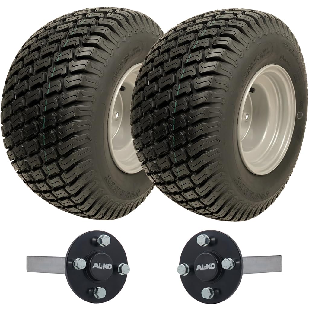 18 x 8,50-8 ATV Anhänger-Kit Wanda P332 Grasmuster Räder ALKO Achsstummel 750 kg von Parnells