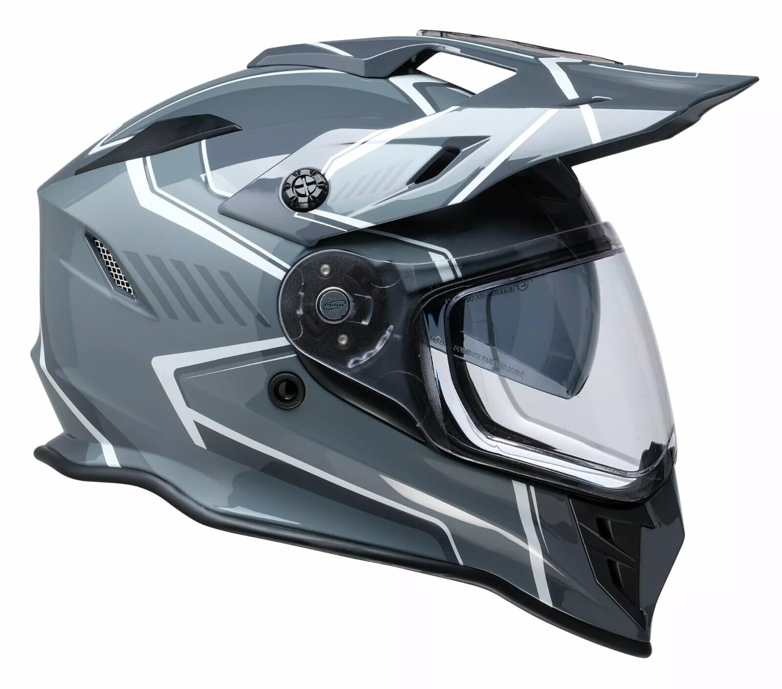 ATV Quad Helm Z1R Range 2.0 Voyager Advanger grau, Größe: L von Parts Europe