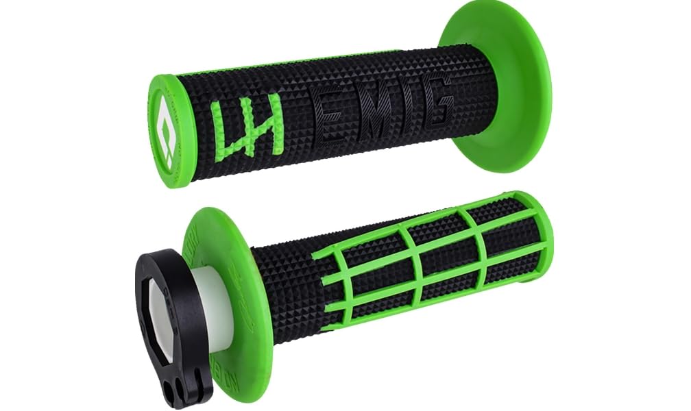 New Odi Emig V2-2.0 Lock On Grips Griffgummi grün schwarz von Old Dutch International