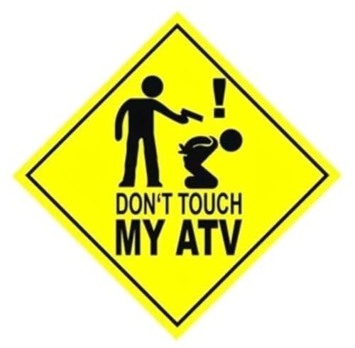 Parts Europe Fun Sticker Aufkleber Don`t Touch My ATV von Parts Europe