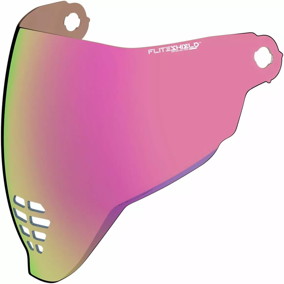 Parts Europe Icon Airflite Helm Visier für Fliteshield lila violett verspiegelt *original* von Parts Europe