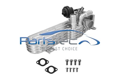 Partstec Kühler, Abgasrückführung [Hersteller-Nr. PTA510-0729] für Audi, Mitsubishi, Seat, Skoda, VW von PartsTec