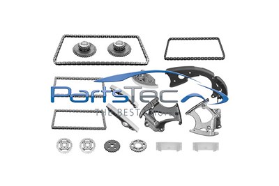 Partstec Steuerkettensatz [Hersteller-Nr. PTA114-0418] für Audi von PartsTec