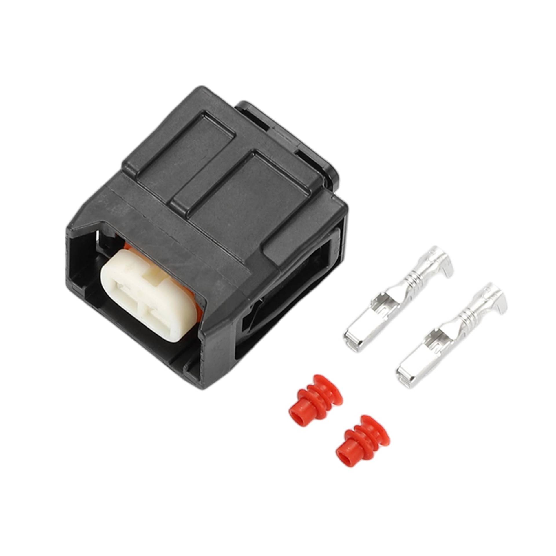 Partuto 2 Pin Diesel Injektor Stecker Stecker - Auto Weiblicher Draht Terminal Stecker - für Toyota Kunststoff Schwarz - 1 Satz. von Partuto