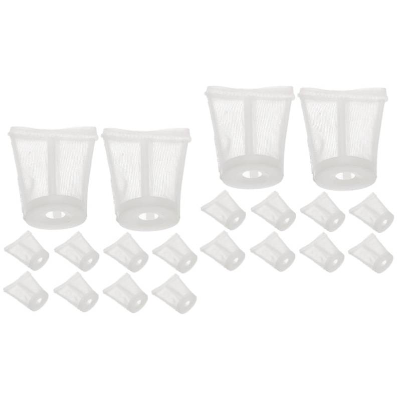 PartyKindom 20 Stück Sprühfilter Filter Mesh Sieb Farbspritzgerät Mesh Farbspritzgerät Teile Airless Farbspritzgerät Bildschirm 120 Mesh Sprühgerät Sieb Farbspritzgerät Zubehör Kunststoff von PartyKindom